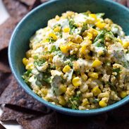Healthy Jalapeño Quinoa Corn Dip