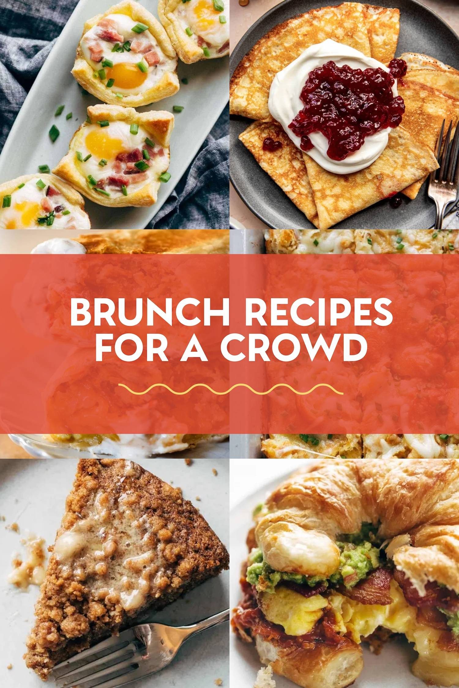 Brunch recipes for a crowd.