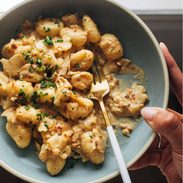 Pin for cauliflower orange gnocchi.